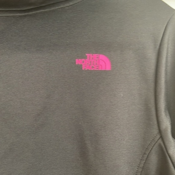NORTH FACE PULLOVER HOODIE BLACK/PINK SIZE LARGE - Picture 7 of 9